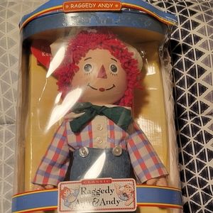 Brasskey Keepsakes Raggedy Andy Doll New Still In Box